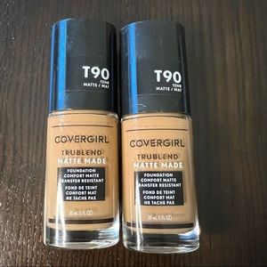 TruBlend Matte Made Liquid Foundation 12hr T90 Tawny Set of 2